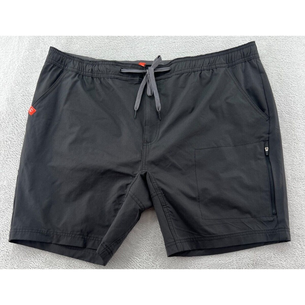 The American Outdoorsman Shorts Mens XXL Black Big & Tall Hiking Cargo New